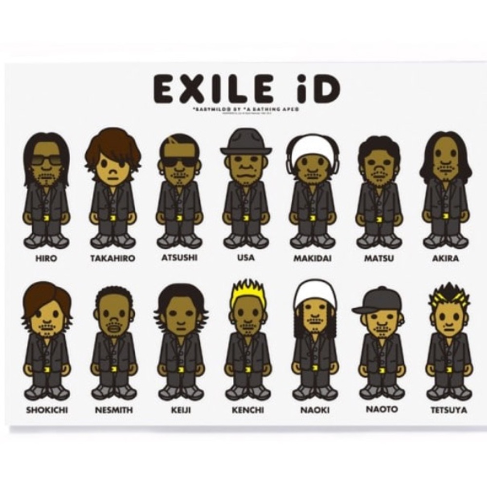 A Bathing Ape x Exile iD Fanny pack waist bag - Picture 6 of 7